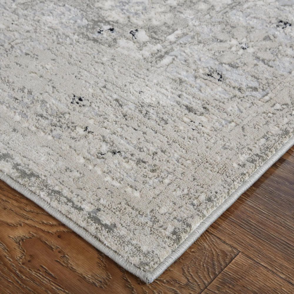 Feizy Macklaine 9&#39;2&quot; x 12&#39; Beige and Silver Area Rug, , large