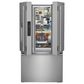Frigidaire Professional 23 Cu. Ft. French Door Refrigerator with Dispenser in Stainless Steel, , large
