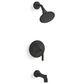 Kohler Tone Rite-Temp Bath and Shower Faucet Trim Kit in Matte Black, , large