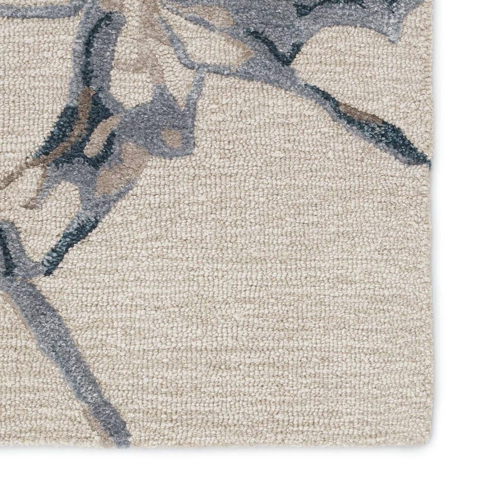 Jaipur Fragment Shattered Blue and Gray 13' x 18' Area Rug, , large