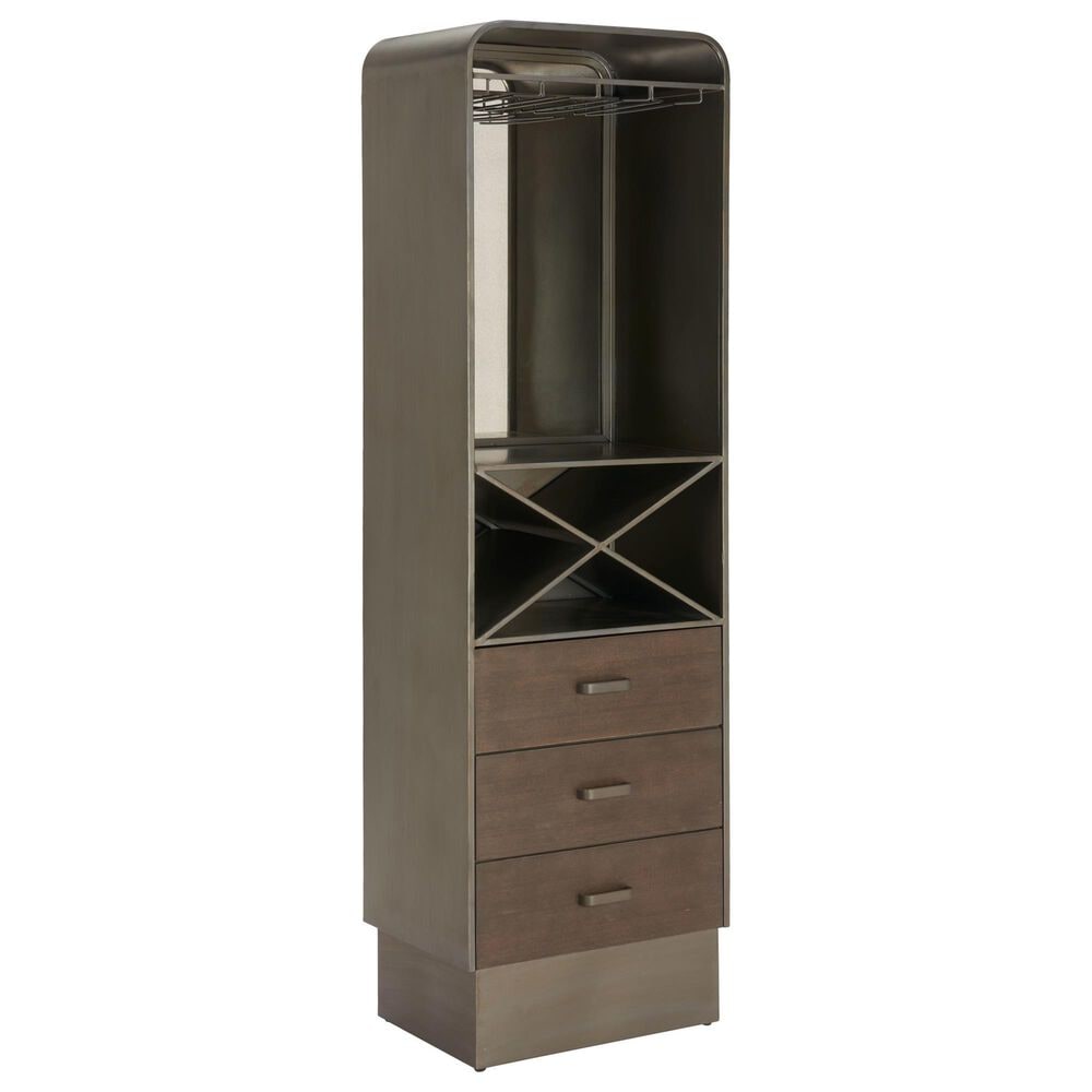 Zuo Modern Hole Bar Cabinet in Bronze, , large