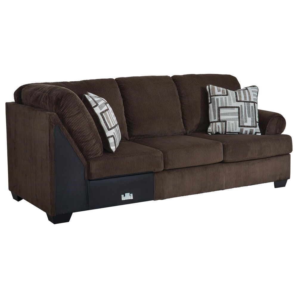 ASHLEY Kimlee 3-Piece Stationary Left Arm Facing Sectional with Chaise in Chocolate, , large