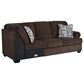 ASHLEY Kimlee 3-Piece Stationary Left Arm Facing Sectional with Chaise in Chocolate, , large