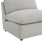 Coaster Collins Modular Armless Chair in Grey, , large