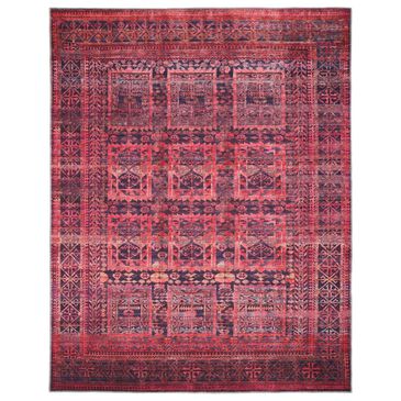 Feizy Rugs Voss 3"11" x 6" Pink and Multicolor Area Rug, , large