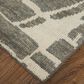 Feizy Sutton 5"6" x 8"6" Pewter and Green Area Rug, , large