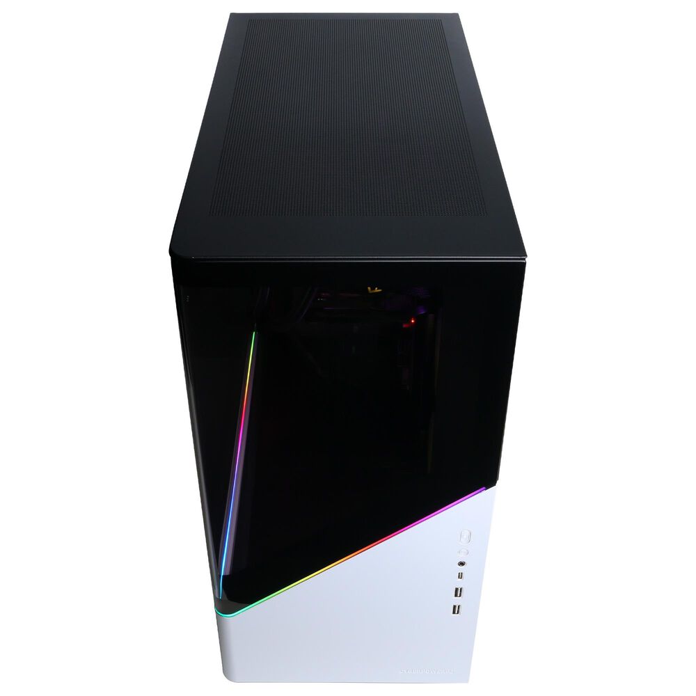 CyberPowerPC Gamer Supreme Gaming Desktop | Intel Core i7-14700F - 16GB RAM - NVIDIA GeForce RTX 5060 Graphics - 2TB SSD in White, , large