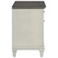 Wycliff Bay Hartford 3-Piece L-Shaped Desk with Lateral File Set in Antique White and Gray, , large