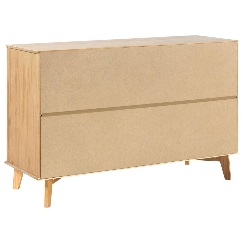 Walker Edison Sloane 6-Drawer Dresser in Natural Pine, , large