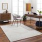 Surya Piazza PZZ-2300 6" x 9" White, Light Gray Area Rug, , large
