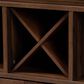 Baxton Studio Carrie Wine Storage Cabinet in Walnut, , large
