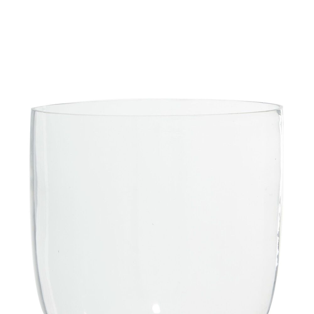 Maple and Jade 7&quot; x 22&quot; Hurricane Lamp in Silver, , large