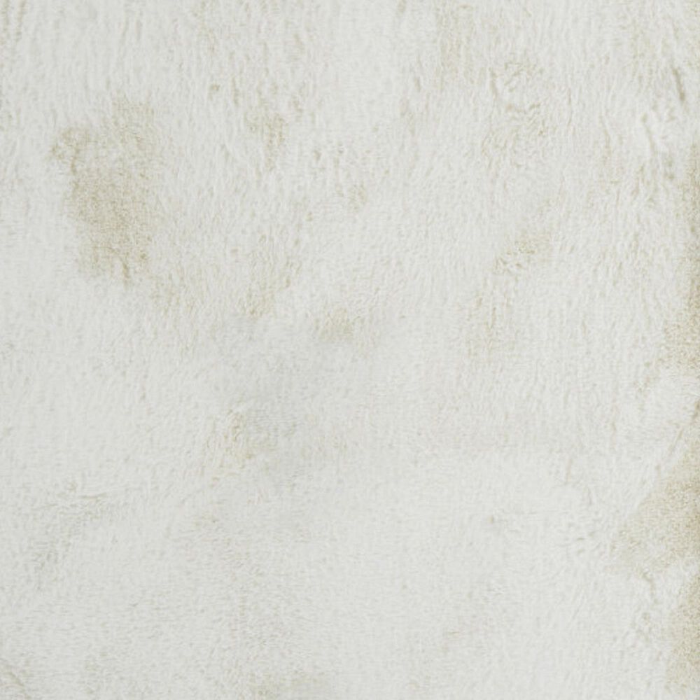 Feizy Luxe Velour White 4&#39; x 6&#39; Area Rug, , large
