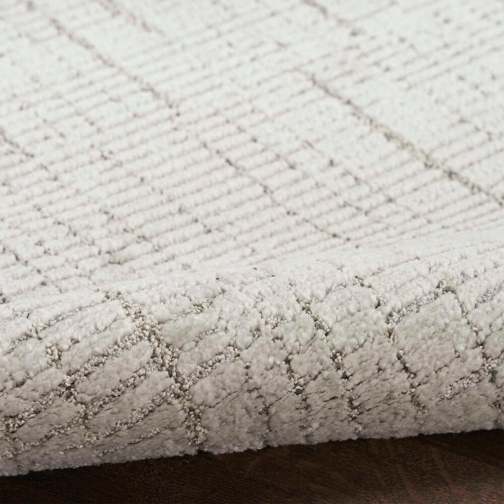 Nourison Andes 7&#39;10&quot; x 9&#39;10&quot; Silver Area Rug, , large
