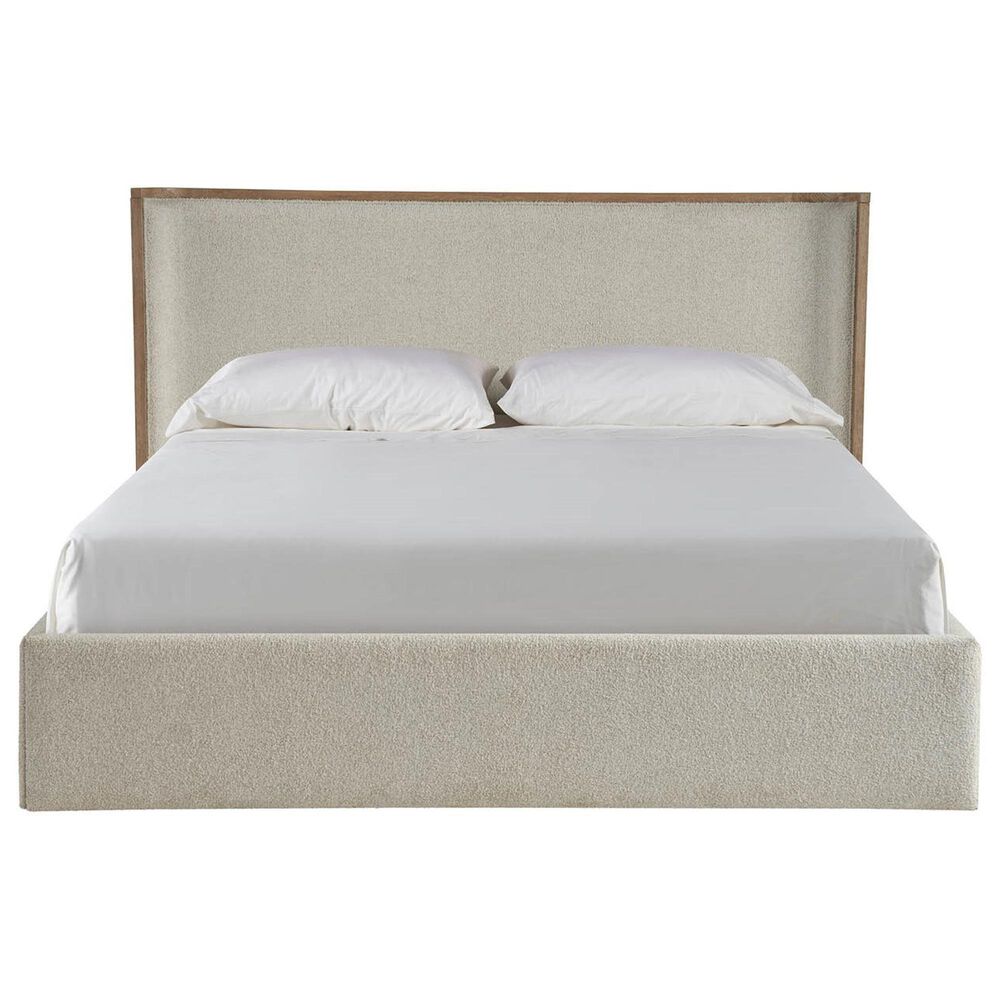 Universal Furniture Avaline Queen Upholstered Storage Bed with Dresser and Nightstand in Skylark with USB Ports and Outlets, , large