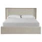 Universal Furniture Avaline Queen Upholstered Storage Bed with Dresser and Nightstand in Skylark with USB Ports and Outlets, , large