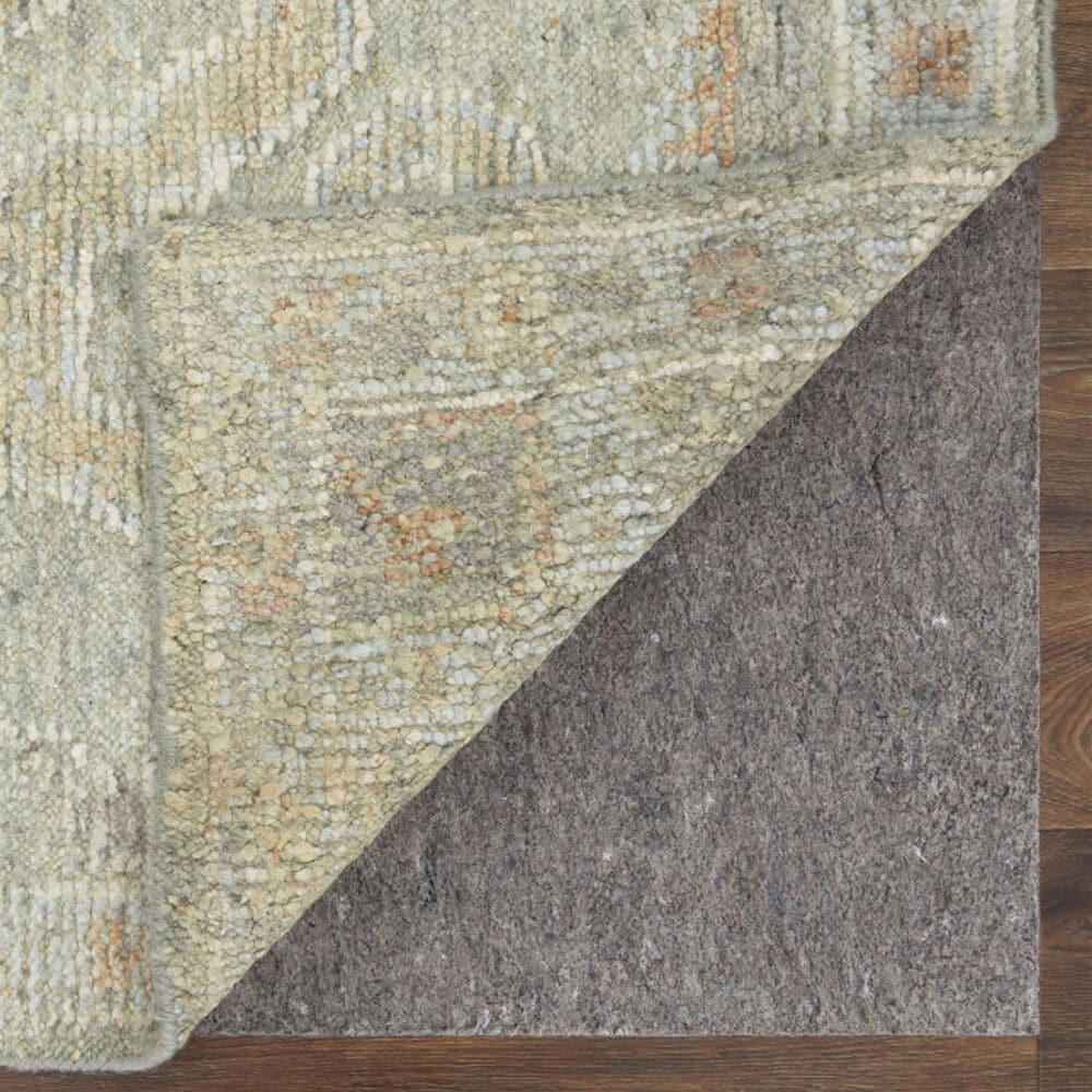 Feizy Grafton 2&#39; x 3&#39; Gray and Green Area Rug, , large
