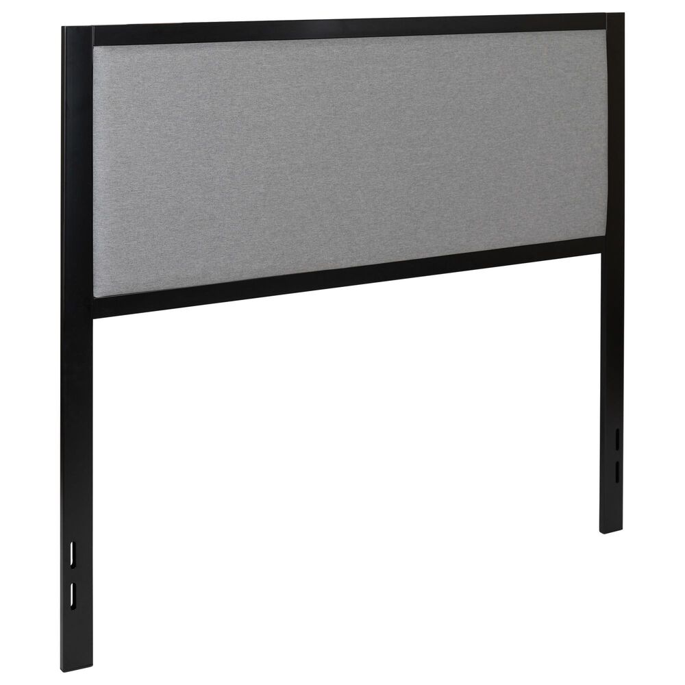 Flash Furniture Melbourne Full Upholstered Headboard in Light Gray, , large
