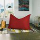 Jaxx 5.5" Pillow Bean Bag Pillow in Cinnabar, , large