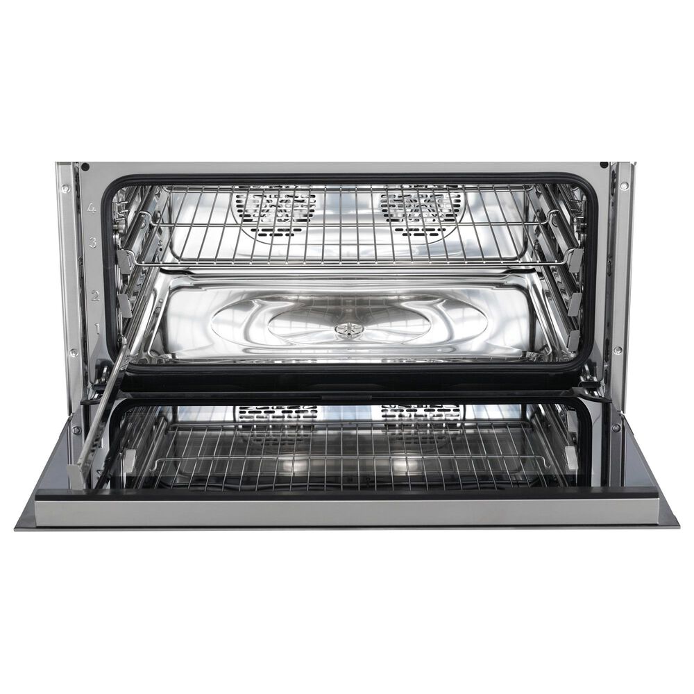 Wolf Appliances E Series 30" Transitional Plumbed Convection Steam Oven in Stainless Steel, , large
