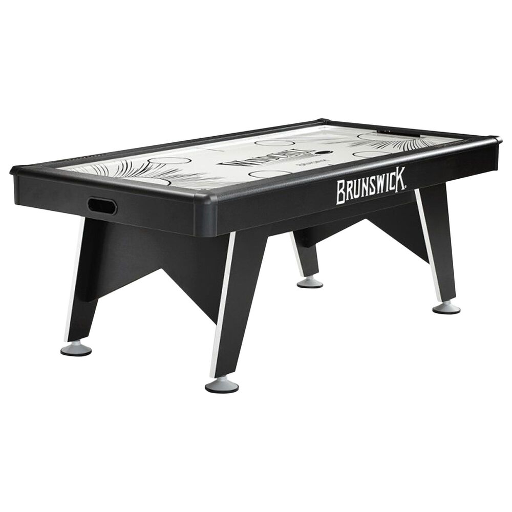 Brunswick Billiards 7' Wind Chill Air Hockey Table in Black NFM