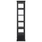 Four Hands Maya Woodmore 5-Shelf Bookcase in Dark Totem, , large