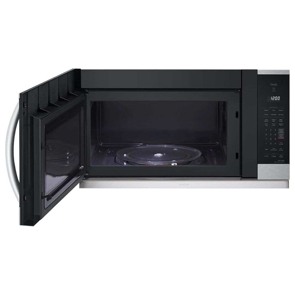 LG 2.1 Cu. Ft. Over-the-Range Microwave Oven with ExtendaVent 2.0 in Stainless Steel, , large