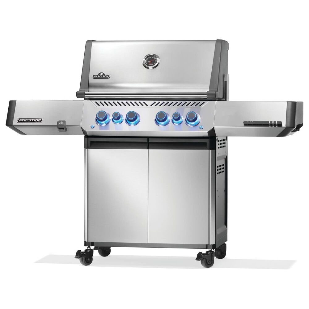 Napoleon Prestige 500 RSIB Propane Gas Grill in Stainless Steel, , large