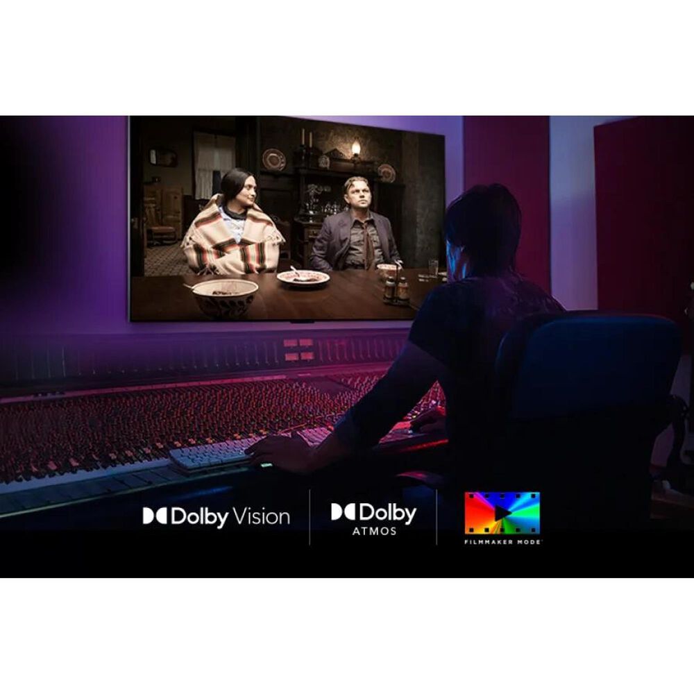 LG 55" Class G6 Series OLED evo AI 4K with Supplied Flush Wall Mount in Black - Smart TV, , large
