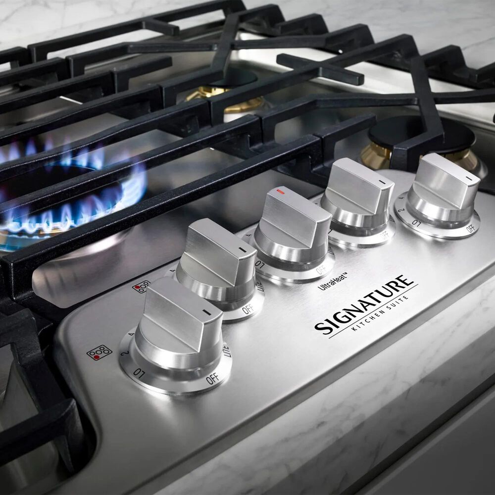 Signature Kitchen Suite 36" Gas Cooktop in Stainless Steel, , large