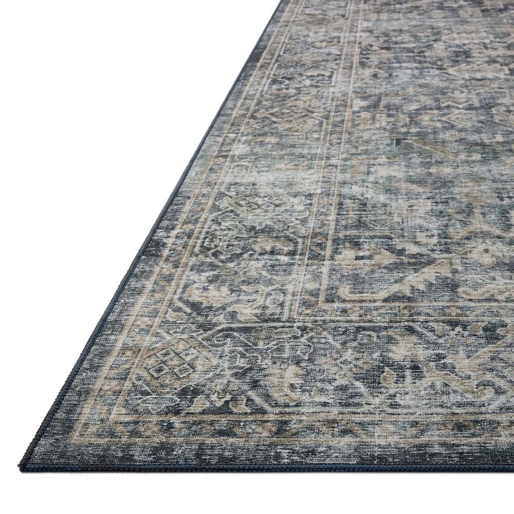 Amber Lewis x Loloi Josie 5&#39; x 7&#39;6&quot; Ocean and Natural Area Rug, , large