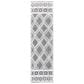 Safavieh Natura NAT478A 2"3" x 8" Ivory and Black Runner, , large