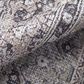 Feizy Percy 7"10" x 9"10" Charcoal and Ivory Area Rug, , large