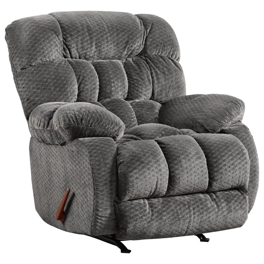 Northwestern Manual Rocker Recliner in Haley Charcoal, , large