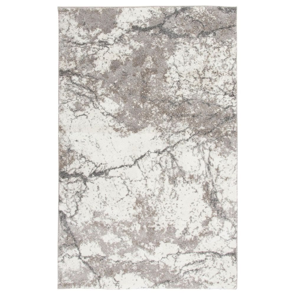 Central Oriental Structures Marquana Buff and Metal 7"10" x 9"10" Area Rug, , large