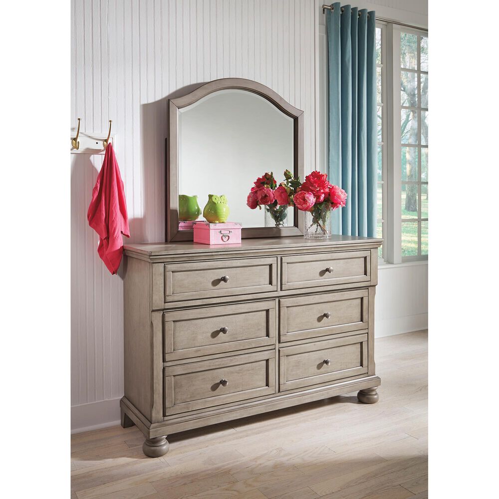 Signature Design by Ashley Lettner Youth Mirror in Light Gray, , large