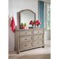 Signature Design by Ashley Lettner Youth Mirror in Light Gray, , large