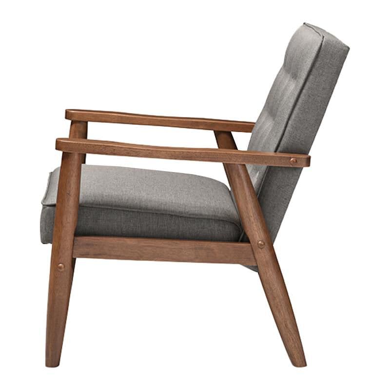 Baxton studio sorrento upholstered new arrivals lounge chair