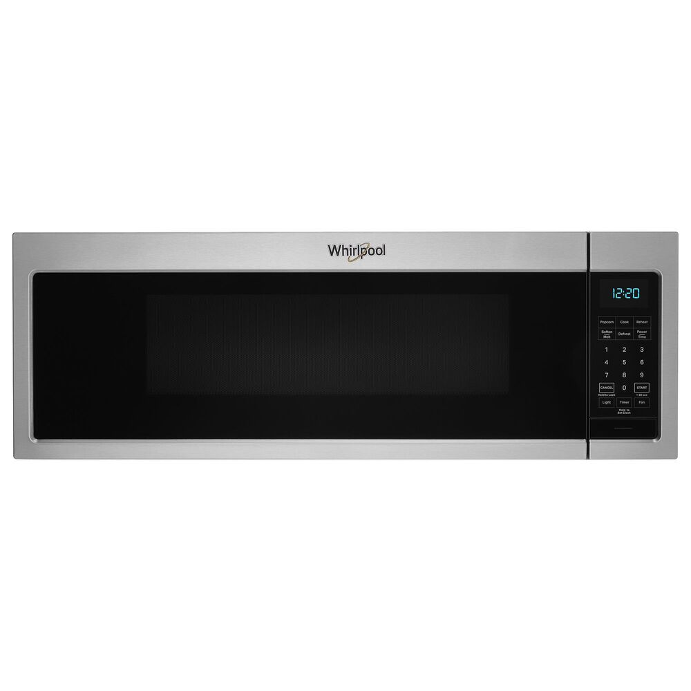Whirlpool 1.1 Cu. Ft. Over-the-Range Low Profile Microwave Hood Combination in Stainless Steel, , large
