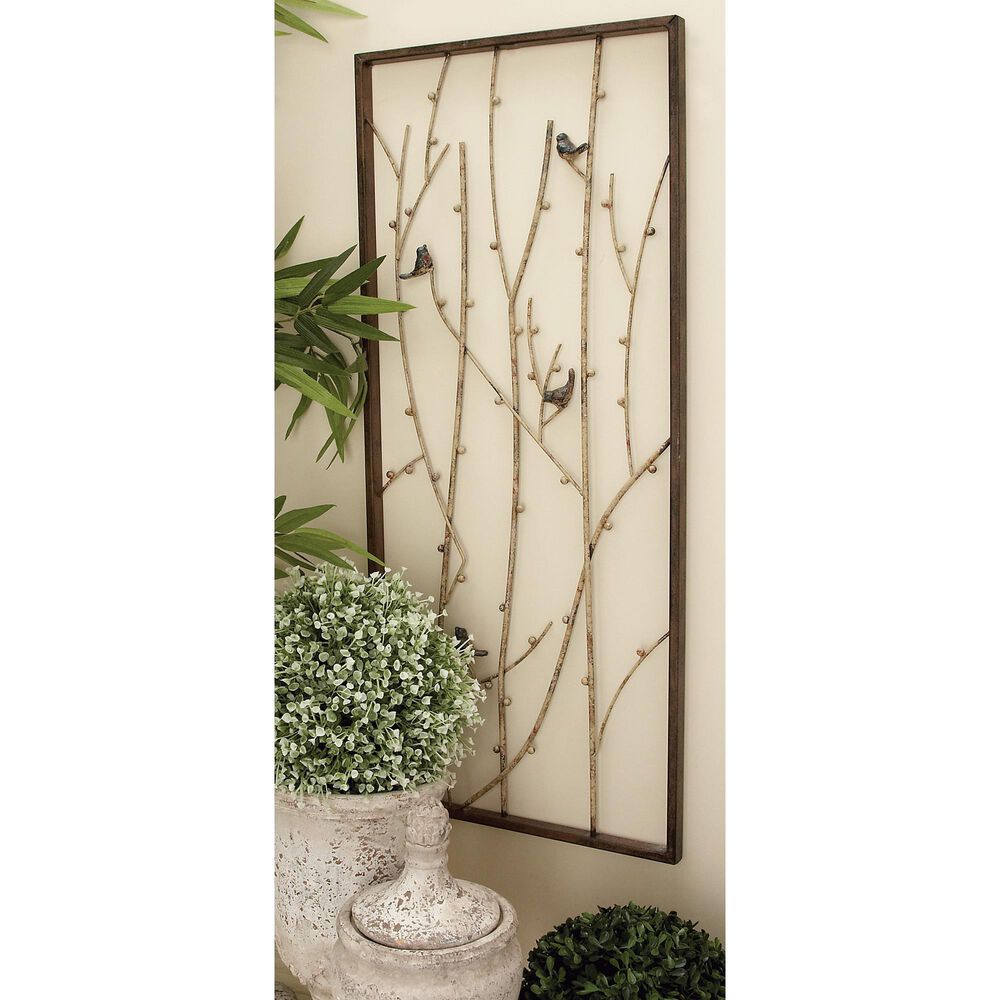 Maple and Jade 32&quot; x 14&quot; Wall Decor in Black, Brown and Gray &#40;Set of 2&#41;, , large