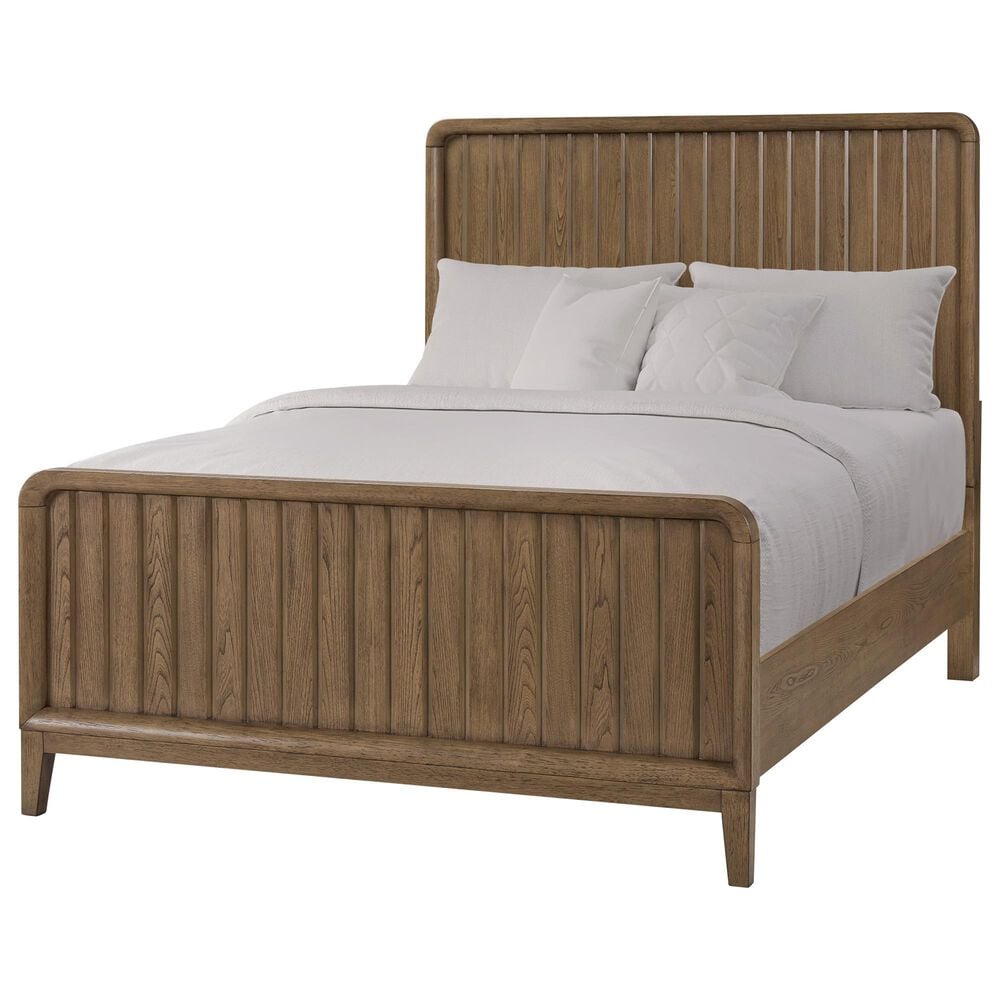 Sterling Timber Elure 4 Piece Full Panel Bedroom Set in Latte, , large