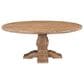 Home Trends & Design San Rafael 72" Round Dining Table in Antique Oak - Table Only, , large