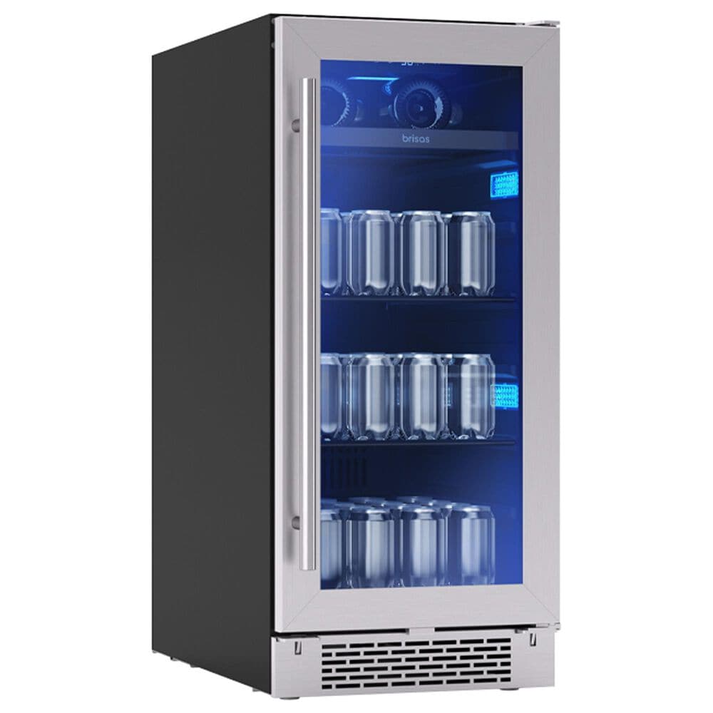 Zephyr 3.4 Cu. Ft. Single Zone Beverage Cooler in Stainless Steel, , large