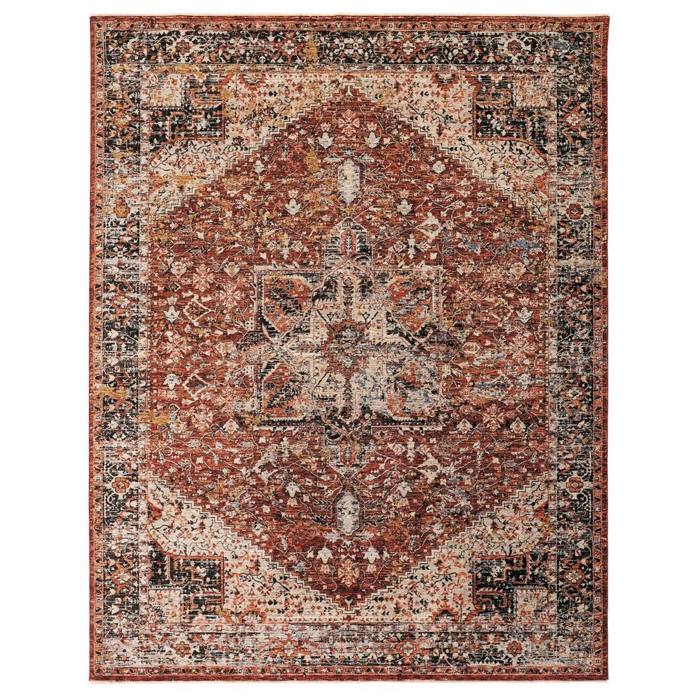 Feizy Rugs Caprio 2" x 3"4" Rust Area Rug, , large