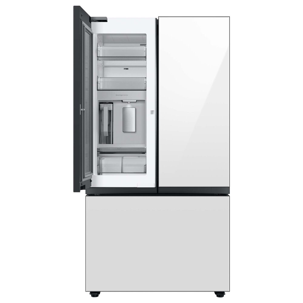 Samsung Bespoke Bespoke 30.1 Cu. Ft. 3-Door French Door Refrigerator with Beverage Center - Panels Sold Separately, , large