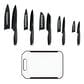 Cuisinart 11 Piece Cutlery Set with Cutting Board, , large