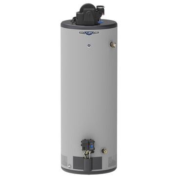 GE Appliances RealMAX Choice 50-Gallon Tall Liquid Propane Power Vent Low-NOx Water Heater in Gray, , large