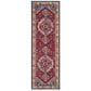 Safavieh Monaco MNC207C-26 2"2" x 6" Red/Turquoise Runner, , large