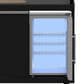 Forno All"Aperto 4-Piece Outdoor Kitchen Grill Set with Bar and Beverage Center in Black, , large