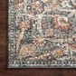 Loloi II Saban 2"7" x 8" Blue and Spice Runner, , large